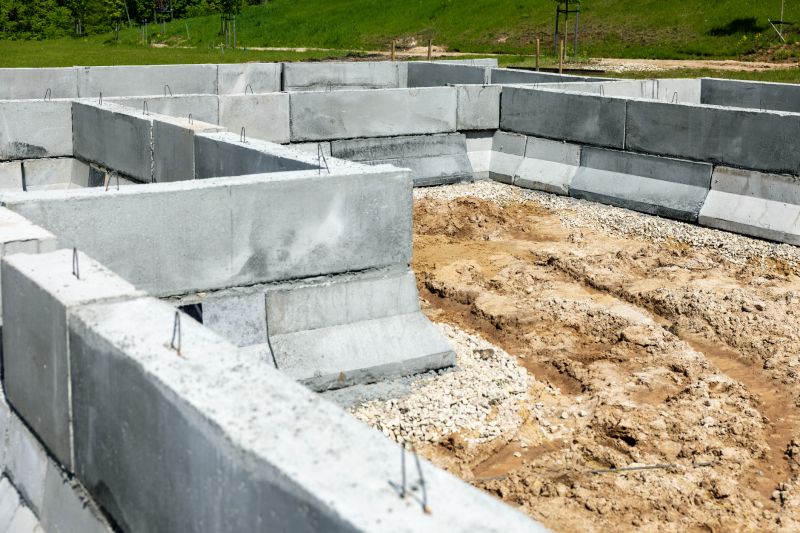 Concrete foundation work